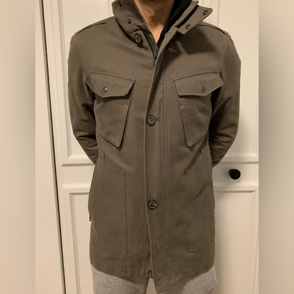 Reiss men’s jacket - military green